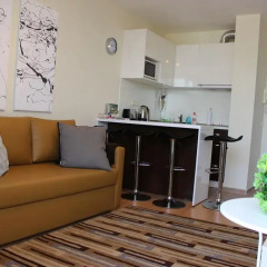 Апартаменты PSB Apartments in Nessebar Fort Солнечный берег комната для гостей