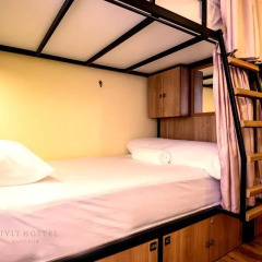 Vivit Hostel Bangkok Кровать в общем номере фото 2