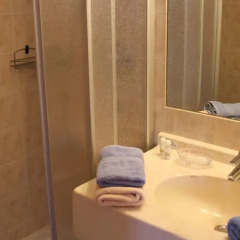 Appartement Hotel Matscher Wellness & Beauty Аппиано-сулла-Страда-дель-Вино ванная