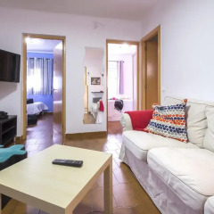 Отель Ático, Terraza & Barbacoa, Park Güell, Apartamento комната для гостей фото 3