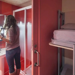 Barcelona Urbany Hostel Кровать в женском общем номере с двухъярусной кроватью фото 5