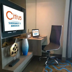 Отель Citrus Sukhumvit 11 Bangkok by Compass Hospitality 3* Стандартный номер с различными типами кроватей фото 4