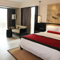 Отель Pullman Oceanview Sanya Bay Resort & Spa 4* Улучшенный номер с различными типами кроватей фото 3