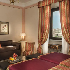 Отель Nord Nuova Roma 3* Стандартный номер с различными типами кроватей фото 11