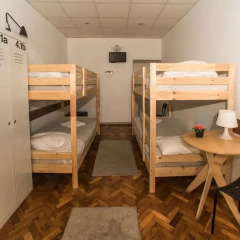 Хостел Архитектор Кровать в общем номере с двухъярусной кроватью фото 20