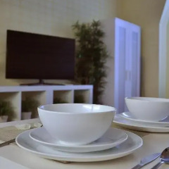 Апартаменты Apartment On Lermontova Студия с различными типами кроватей фото 4