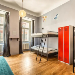 Ahoy! Hostel Кровать в общем номере с двухъярусной кроватью фото 13