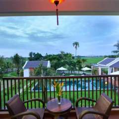 Отель Gem Hoi An Villa 2* Стандартный семейный номер с двуспальной кроватью фото 5