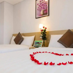 Love Nha Trang Hotel 3* Стандартный семейный номер с двуспальной кроватью
