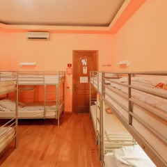 Гостиница Bear Hostels на Смоленской Кровать в общем номере с двухъярусной кроватью фото 11