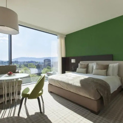 Отель Crowne Plaza Geneva 4* Стандартный номер с различными типами кроватей фото 6
