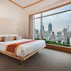 Отель Garden View Hong Kong 4* Улучшенный номер с различными типами кроватей фото 3