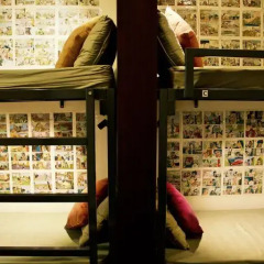 goStops Delhi (Stops Hostel Delhi) Кровать в общем номере с двухъярусной кроватью фото 24