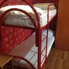 Отель HostelRoma Кровать в общем номере с двухъярусной кроватью фото 6