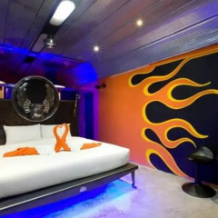 Nicky's Handlebar Hotel 3* Номер Делюкс с двуспальной кроватью фото 8
