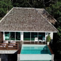 Отель Naroua Villas 4* Вилла с различными типами кроватей фото 4