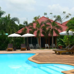 Отель Green View Village Resort 3* Стандартный номер с различными типами кроватей фото 6