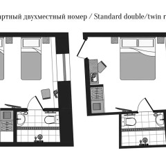 Отель Turgenev Residence 3* Стандартный номер фото 13