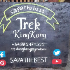 Отель Trek King Kong House Кровать в общем номере фото 8