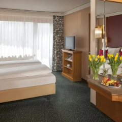 Отель Krumers Alpin Resort & Spa Люкс с различными типами кроватей