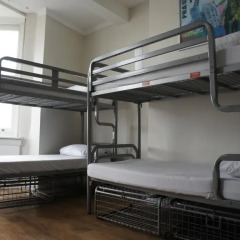 Отель Hostelpoint Brighton Кровать в общем номере с двухъярусной кроватью фото 7