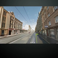 Апартаменты Brīvības Street Studio Apartment
