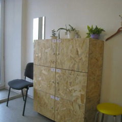 Hostel Smile-Dnepr Кровать в общем номере с двухъярусной кроватью фото 3