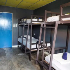 B&B House & Hostel Кровать в мужском общем номере с двухъярусной кроватью фото 9