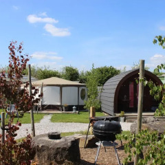 Отель The Little Hide - Grown Up Glamping Кемпинг фото 20