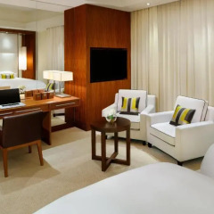 Отель JW Marriott Marquis Dubai 5* Стандартный номер с двуспальной кроватью фото 3
