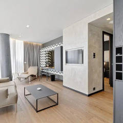 Отель The Plaza Tirana 5* Представительский люкс с различными типами кроватей фото 3