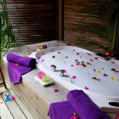 Отель Kuredu Island Resort 4* Вилла с различными типами кроватей фото 7