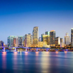 Отель Miami Marriott Biscayne Bay 4* Стандартный номер с различными типами кроватей фото 2