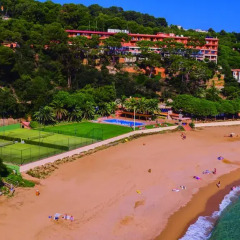 Отель Santa Marta Испания, Льорет-де-Мар - 2 отзыва об отеле, цены и фото номеров - забронировать отель Santa Marta онлайн приотельная территория