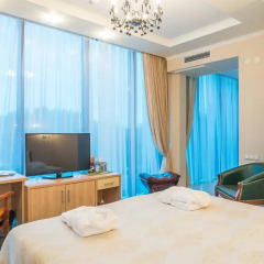 Гостиница Донская роща Студия двуспальная кровать фото 11
