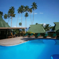 Отель Daku Resort Savusavu бассейн