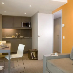 Отель Aparthotel Adagio Marseille Vieux Port 4* Студия с различными типами кроватей фото 8