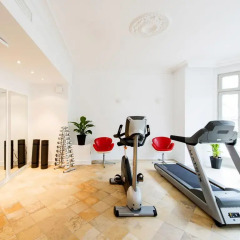 Отель DORMERO Hotel Berlin Ku'damm Германия, Берлин - отзывы, цены и фото номеров - забронировать отель DORMERO Hotel Berlin Ku'damm онлайн фитнесс-зал