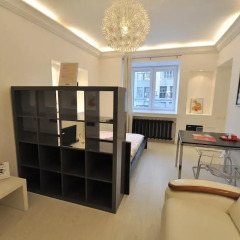 Апартаменты Four Squares Apartments on Tverskaya Студия с различными типами кроватей фото 19