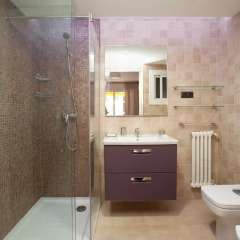 Отель Click&Flat Eixample Izquierdo Apartments Испания, Барселона - отзывы, цены и фото номеров - забронировать отель Click&Flat Eixample Izquierdo Apartments онлайн ванная