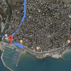 Отель B&B La Via di Casa Агридженто приотельная территория