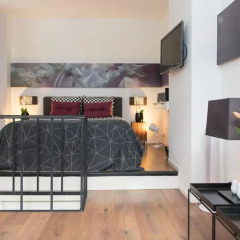 Отель L'Home Apartment Нидерланды, Амстердам - отзывы, цены и фото номеров - забронировать отель L'Home Apartment онлайн комната для гостей фото 4
