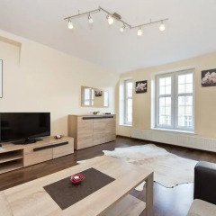 Отель Gdańskie Apartamenty - Apartament Gdańskie Poddasza комната для гостей фото 4
