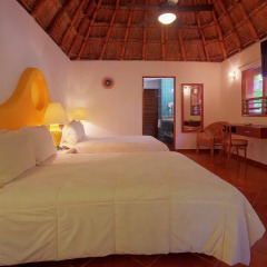 Отель Riviera Maya Suites Бунгало с различными типами кроватей фото 30