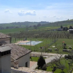 Отель Agriturismo Zaffamaro Сполето балкон