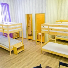 Hostel Tsentralny Кровать в женском общем номере с двухъярусной кроватью фото 5