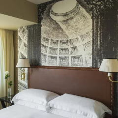 Отель Starhotels Michelangelo 4* Стандартный номер с различными типами кроватей фото 7