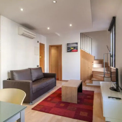 Отель Tamarit Apartments Испания, Барселона - отзывы, цены и фото номеров - забронировать отель Tamarit Apartments онлайн комната для гостей фото 5