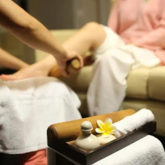 Отель Almanity Hoi An Wellness Resort 4* Улучшенный номер с различными типами кроватей фото 5