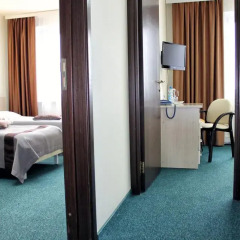 IT Time Hotel 2* Номер с различными типами кроватей (общая ванная комната) фото 3